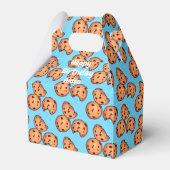 Chocolate Chip Cookies Patroon Bedankdoosjes (Voorkant Zijde)