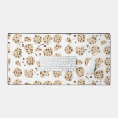 Chocolate Chip Cookies Patroon Bureaumat (Keyboard & Muis)