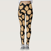 Chocolate Chip Cookies Patroon Leggings (Voorkant)