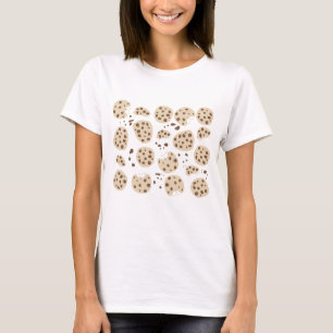 Chocolate Chip Cookies Patroon T-shirt