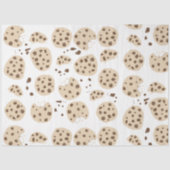 Chocolate Chip Cookies Patroon Tissuepapier (Voorkant)