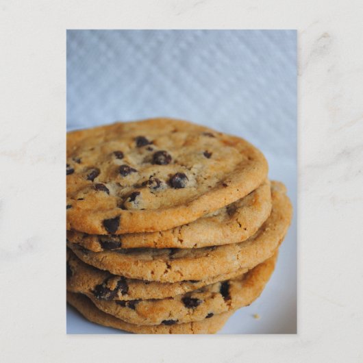 Chocolate Chip Cookies Post Card Briefkaart (Voorkant)