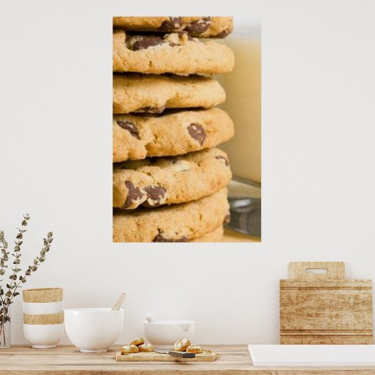Chocolate Chip Cookies Poster Prints (Keuken)