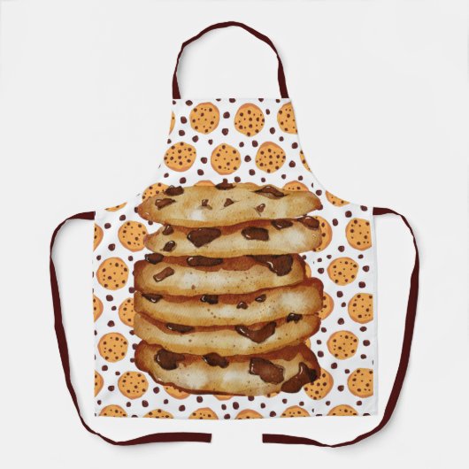 Chocolate Chip Cookies Schort (Voorkant)