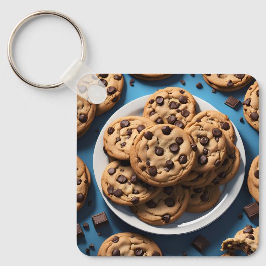 Chocolate Chip Cookies Sleutelhanger (Voorkant)