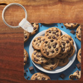 Chocolate Chip Cookies Sleutelhanger (Voorkant)