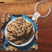 Chocolate Chip Cookies Sleutelhanger (Achterkant)