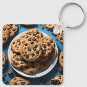 Chocolate Chip Cookies Sleutelhanger (Achterkant)