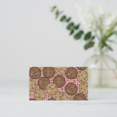 Chocolate Chip Cookies Visitekaartje (Staand voorkant)