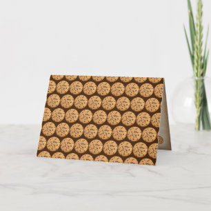 Chocolate Chip koekjes voor vriend bedankt Kaart
