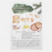 Chocolate Chip Oatmeel Cookie | Recipe Heirloom Theedoek (Verticaal)