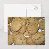 Chocolate Chip Oatmeel Cookies Briefkaart (Voorkant / Achterkant)