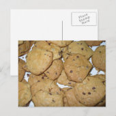 Chocolate Chip Oatmeel Cookies Briefkaart (Voorkant / Achterkant)