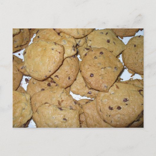 Chocolate Chip Oatmeel Cookies Briefkaart (Voorkant)