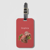 Chocolate Covered Strawberries   Bagagelabel (Voorkant (verticaal))