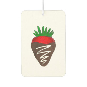 Chocolate Covered Strawberry Berry Chocoholic Food Luchtverfrisser