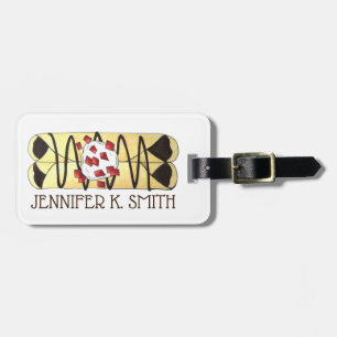 Chocolate Crêpe Pancake Frankrijk Bagagelabel