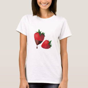 Chocolate Dipped aardbeien T-shirt