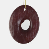 Chocolate Donut Keramisch Ornament (Rechts)