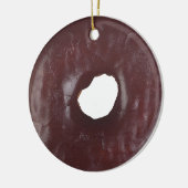 Chocolate Donut Keramisch Ornament (Links)
