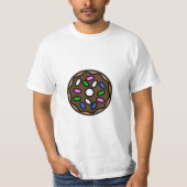 Chocolate Donut T-shirt (Voorkant)