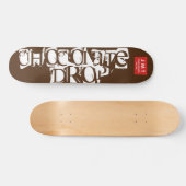 CHOCOLATE DROP Skateboard, 7¾" Deck Skateboard (Horizontaal)