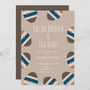 Chocolate Easter Eggs Brunch Egg Hunt Kaart