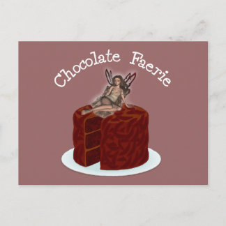 Chocolate Faerie Briefkaart