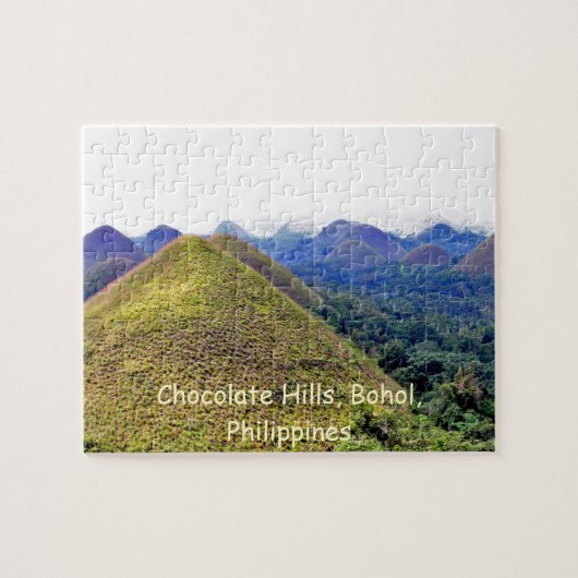 Chocolate Hills Puzzle Legpuzzel (Horizontaal)