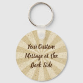 Chocolate Ice Cream Stick Sleutelhanger (Achterkant)