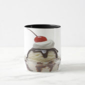 Chocolate Ice Cream Sundae Mok (Midden)