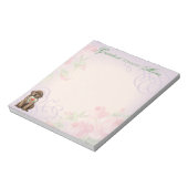 Chocolate Lab Heart mama Notitieblok (Gedraaid)