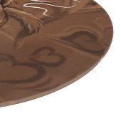 Chocolate Lab Latte Snijplank (Hoek)