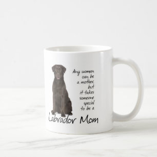 Chocolate Lab mama Koffiemok