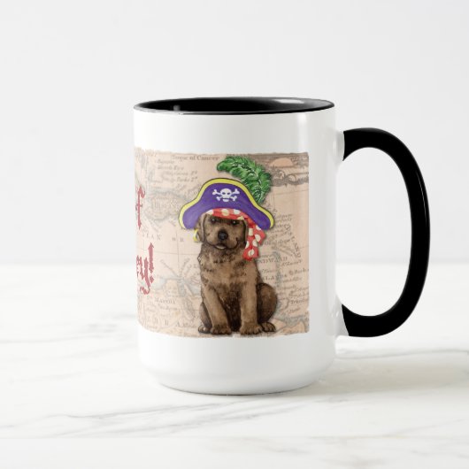 Chocolate Lab Pirate Mok (Rechts)