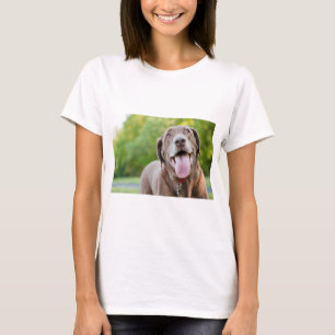 Chocolate Labrador Dog T-shirt