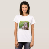 Chocolate Labrador Dog T-shirt (Voorkant volledig)