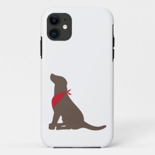 Chocolate labrador rekner iPhone 5 hoesje