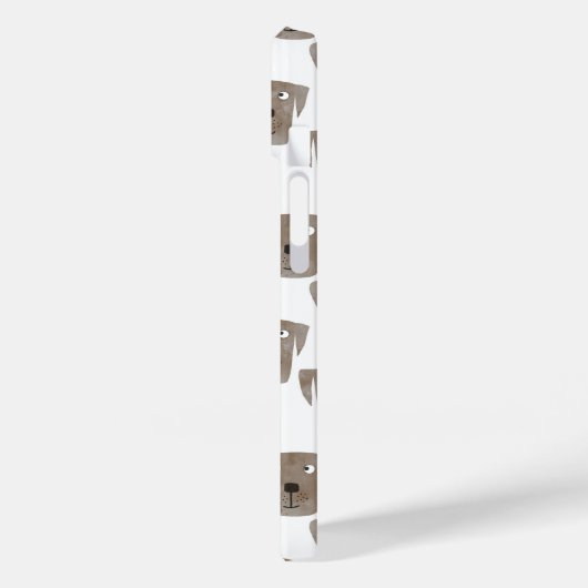 Chocolate Labrador Retriever Dog Case-Mate iPhone Case (Achterkant / Links)