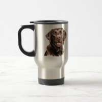 Chocolate Labrador Retriever Klassieke Mok, 325 ml
