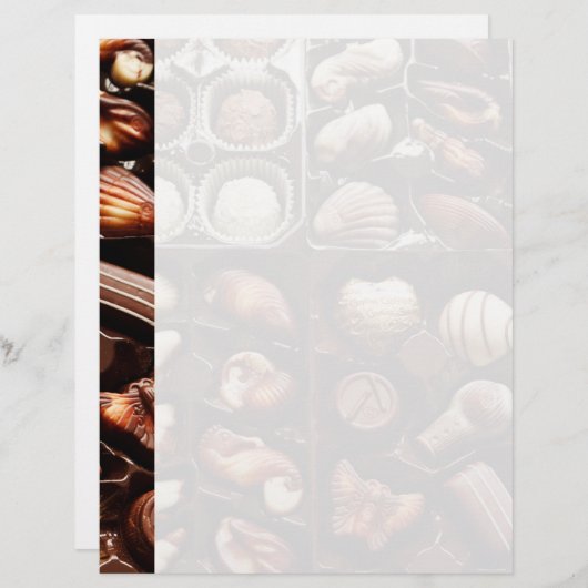 Chocolate Letterhead (Voorkant / Achterkant)