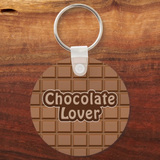 Chocolate Lover sleutelhanger (Voorkant)