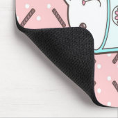 Chocolate Milkshake Cat |Chocolade Lover Muismat (Hoek)