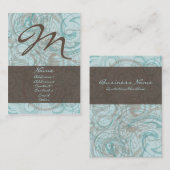 Chocolate Mint Chubby-Visitekaartje Visitekaartje (Voorkant / Achterkant)