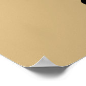 Chocolate Moo Kawaii Koe poster (Hoek)