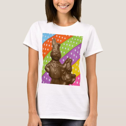 Chocolate paashes t-shirt (Voorkant)