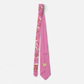 Chocolate Pi Day Symbool Wiskunde Leraar Funny Stropdas (Achterkant)