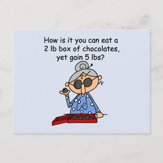 Chocolate Sense Briefkaart (Voorkant)