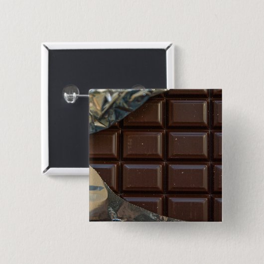 Chocolate Snoep Bar Button (Voorkant /achterkant)