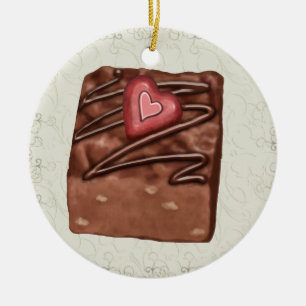 Chocolate Snoep Love - SRF Keramisch Ornament